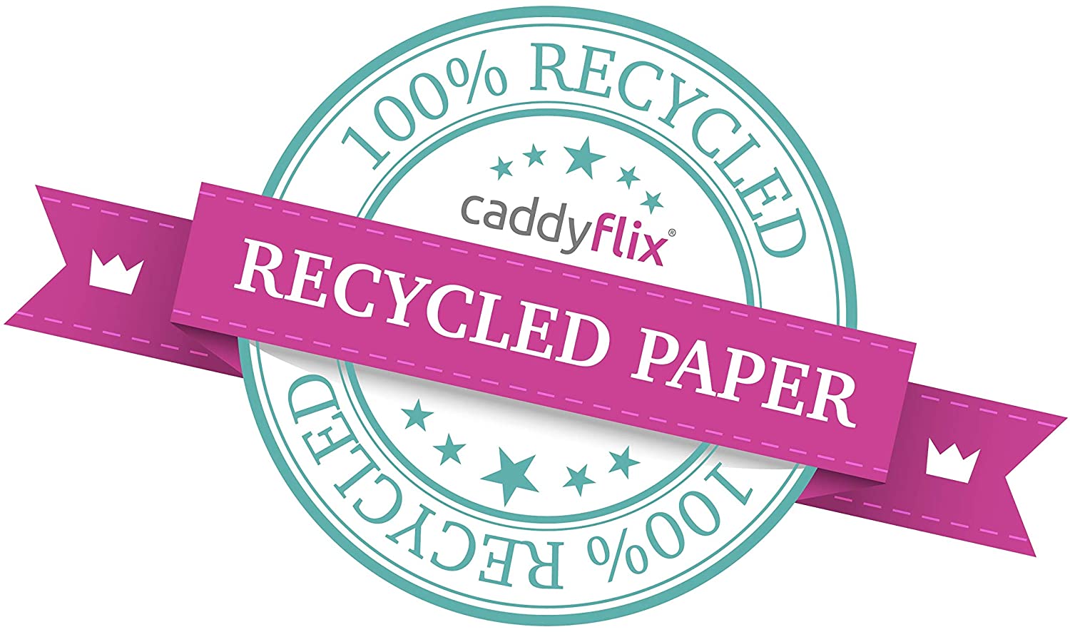 caddyflix ®, selbstklebender Hygieneschutz für Einkaufswagen (50 Blatt im Abreißblock)
